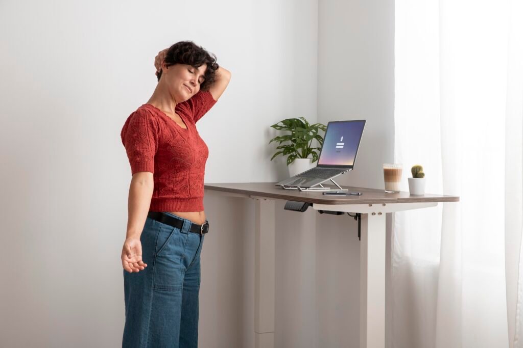 desk stretches and exercises